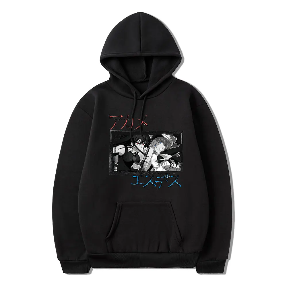 

Hoodies Classic Anime Akame Ga Kill Cotton Hoodies Long-Sleeves Clothes High Quality Pullover Unisex Funny Harajuku Graphic Tops