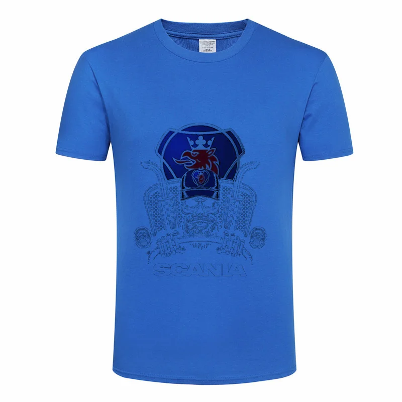 

Motorcycle Man Short Sleeve, Handsome Logo, Man Cotton High Quality Print Racing Logo Apparel