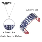 Комплект из колье и браслета, из нержавеющей стали