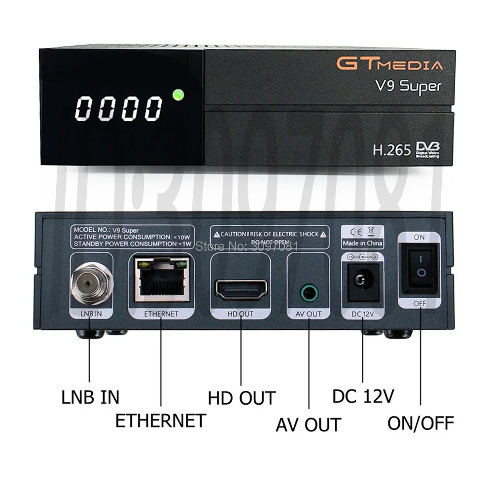 Лучший 1080P DVB-S2 GTmedia V9 супер Европа Cline Испания Португалия спутниковый ТВ приемник же GTmedia V8 Nova Freesat V9 супер