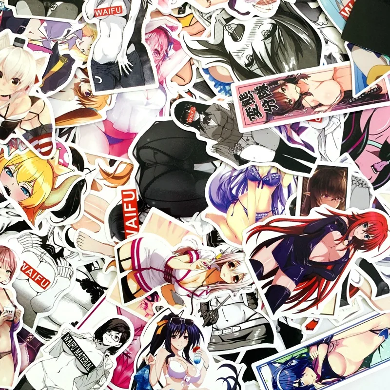 100 шт. кавайная Красивая привлекательная наклейка в виде кролика для взрослых