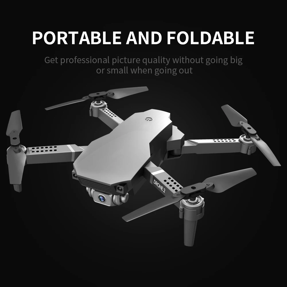 Новый мини Дрон с 4k HD широкоугольной двойной камерой WiFi FPV следуй за мной Rc