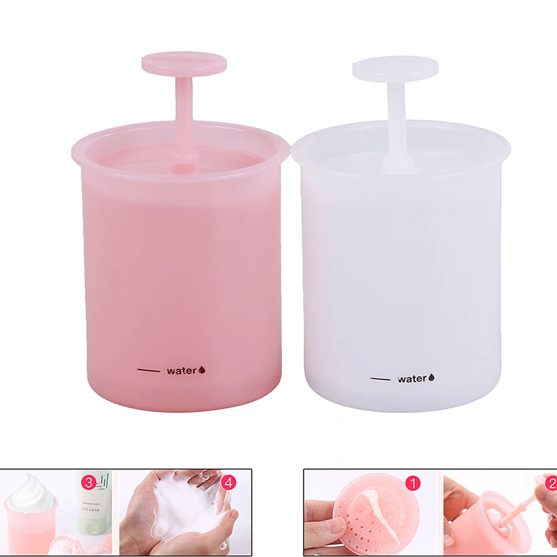 

Portable Foam Maker Cup Bubble Foamer Maker Body Wash Bubble Maker Bubbler for Face Clean Tools Facial Cleanser Foam Cup