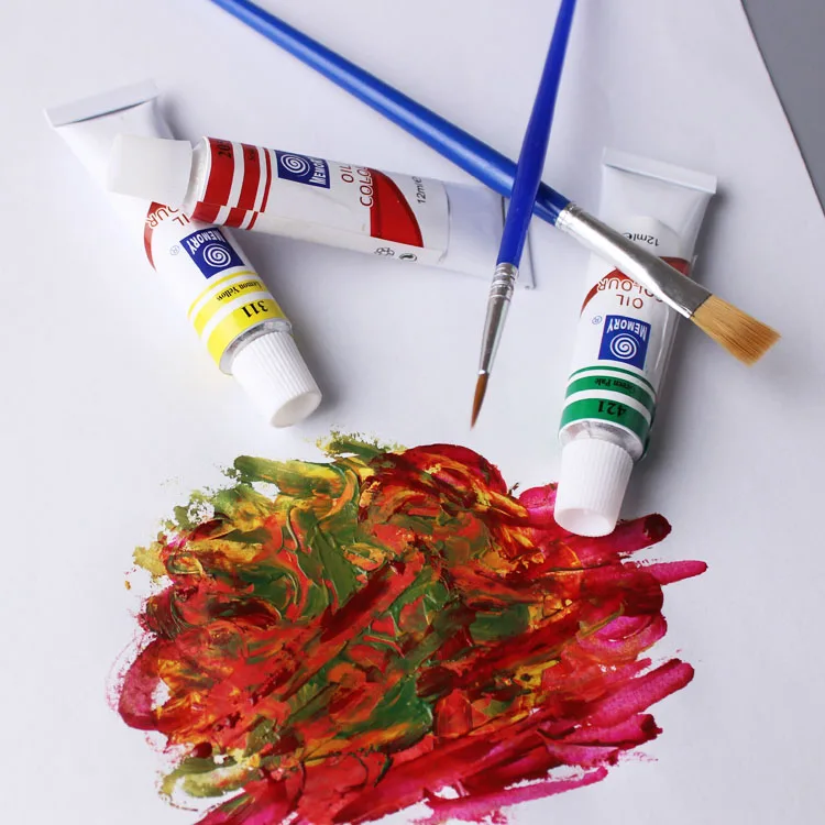 24 шт. профессиональные масляные краски для художников холст пигментные товары