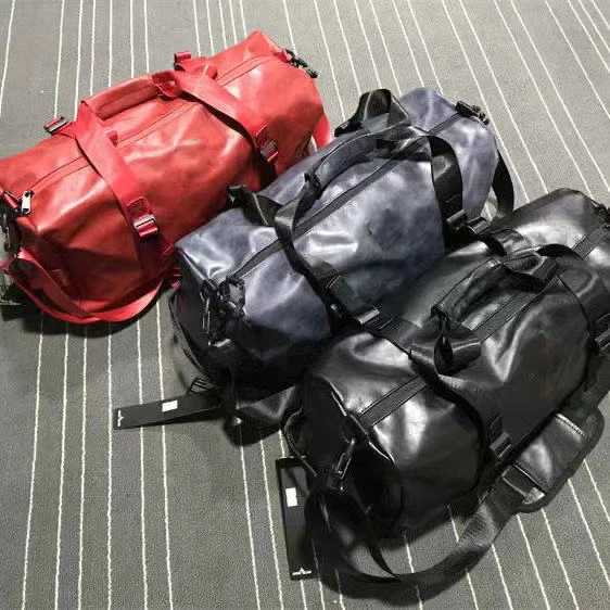 

Роскошная дорожная ретро-сумка с камнями, вместительная сумка-мешок из искусственной кожи, наплечная спортивная сумка для мужчин и женщин