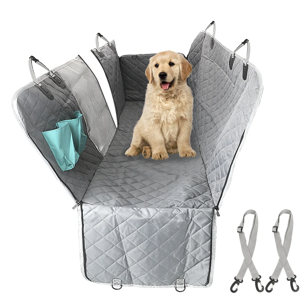 vender Leepee Cão Capa De Assento Do Carro Traseiro Do Assento Do Carro Esteira Pet Carrier Ferramenta Zíper Rede Almofada Vista Frontside Malha Pet Protector