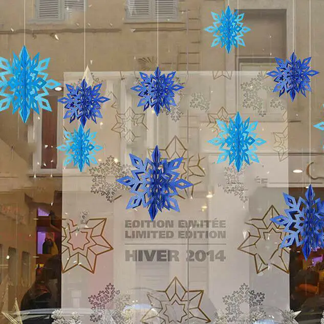 6 шт./набор подвески в виде снежинок | Дом и сад