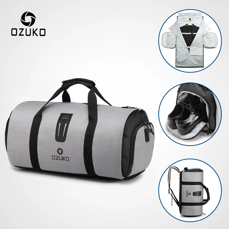 Многофункциональная Мужская Дорожная сумка большой емкости водонепроницаемая