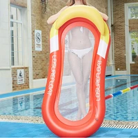 adult inflatable floating water hammock float pool lounge swimming bed inflatable ride ons water fun outdoor pool without shed