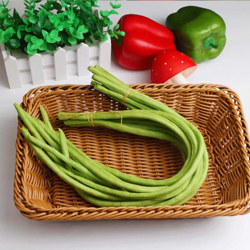 Реквизит для раннего образования искусственный симулятор овощи длинная фасоль