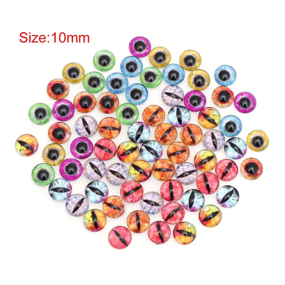 10mm 20pcs 1 шт кошка с рогом или глазом силиконовая форма ожерелье кулон эпоксидная смола для форма для изготовления ювелирных изделий DIY ручной работы смолы формы для Jewe - Цвет: 10mm 20pcs
