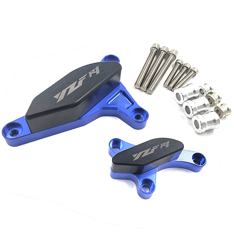 YZF R1 CNC POM рамка слайдера двигателя статора корпуса для защиты от столкновения