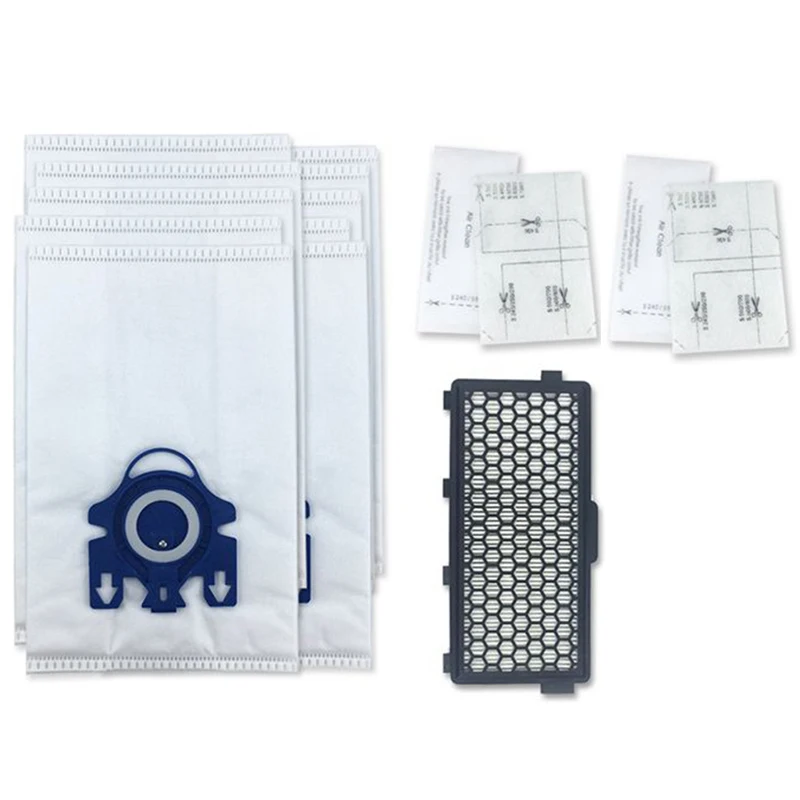 

HEPA Filter Motor Protection Dust Bags for Miele Vacuum Cleaner Bags 3D GN S5000 S8000 C2 C3 S5 S8 SF-50 Spare Parts