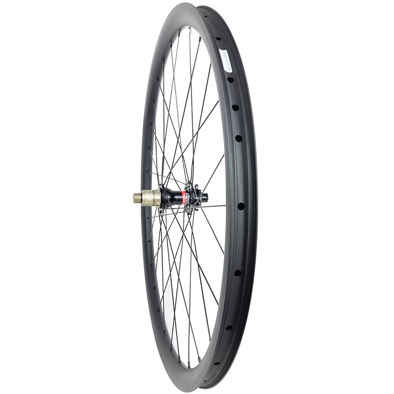 29er MTB XC гравий 30X30 мм Углеродные повышающие колеса 1360 г столб Тройная спица с