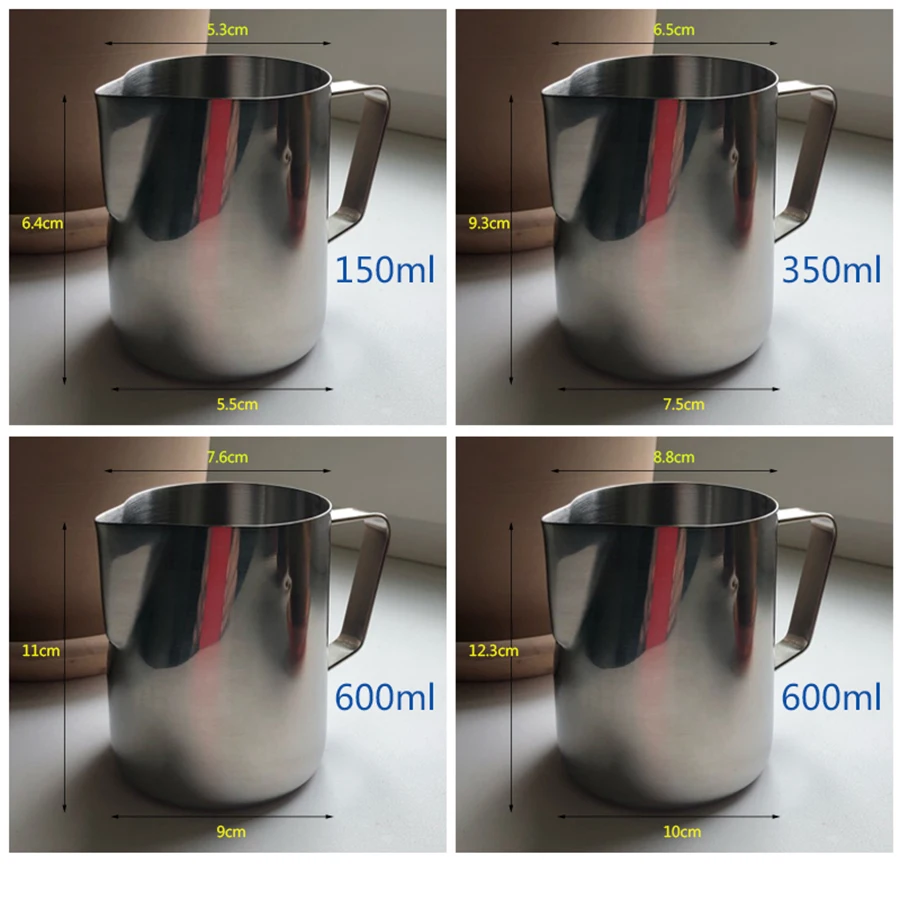 Молочник для кофе эспрессо из нержавеющей стали|Кофейники| |
