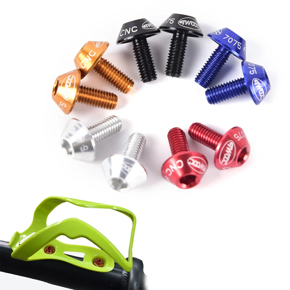 M5 * 10 мм винты из нержавеющей стали для велосипеда держатель бутылки воды болты с