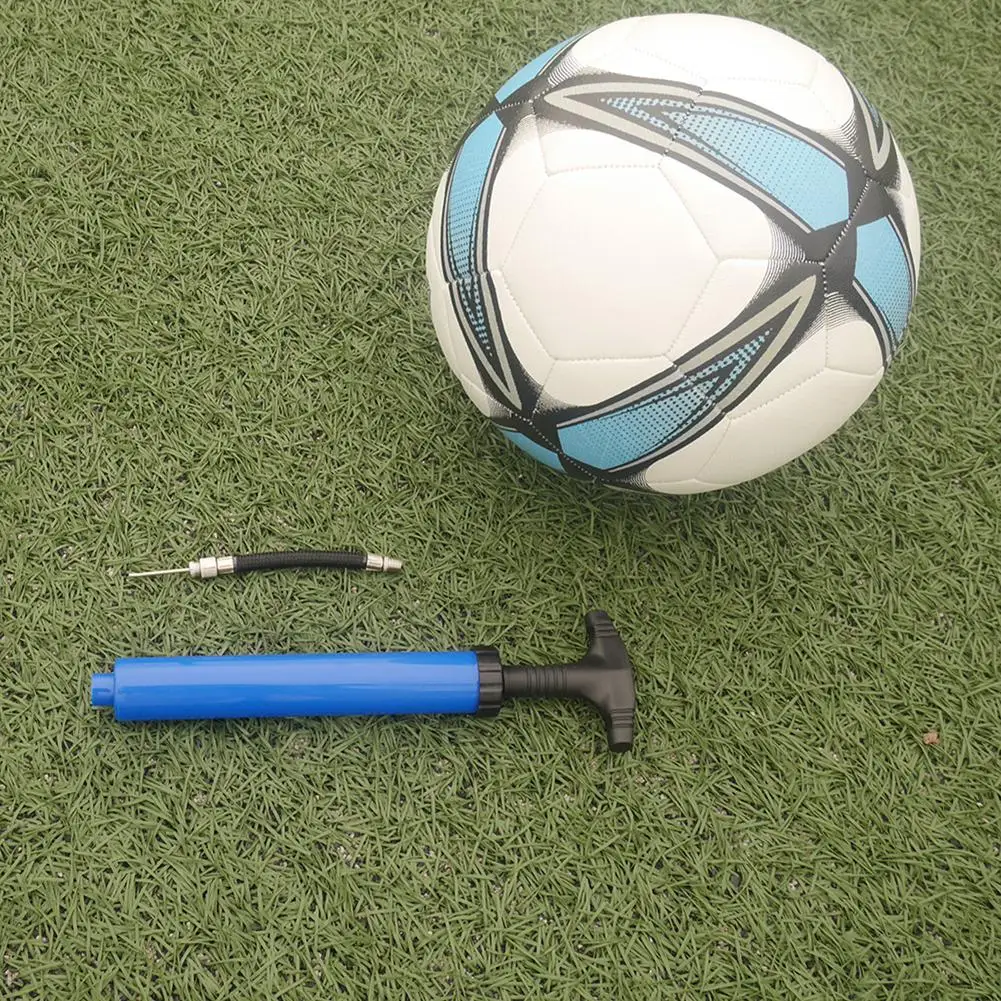 

10" Portable Manual Bothway Inflator for Basketball Football Yoga Ball Fitball Blue