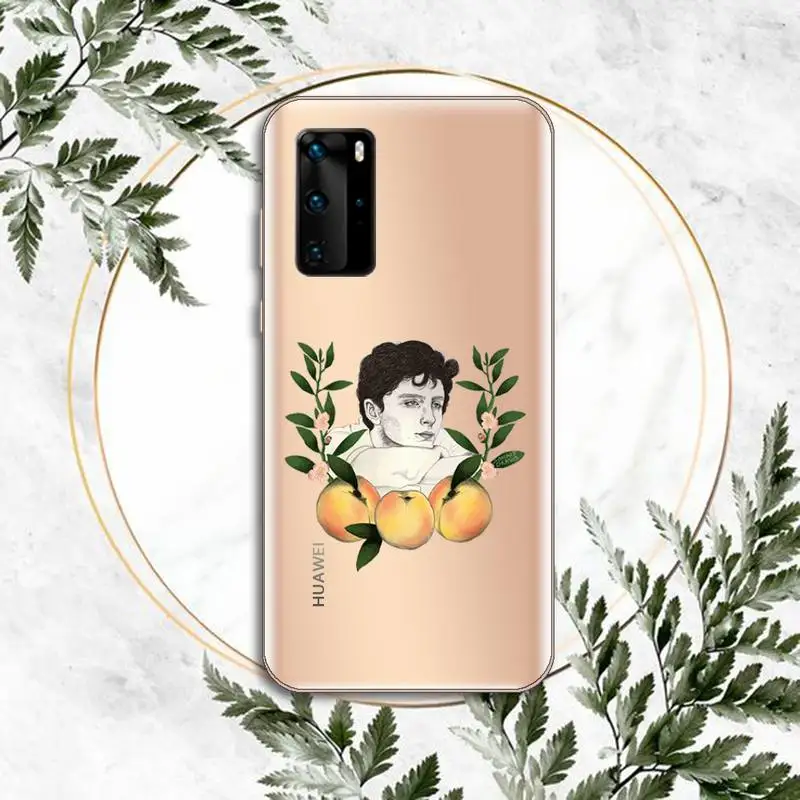 

call me by your name Phone Cases Clear Transparent for huawei honor P 40 30 20 lite Pro 10 i 8 9 x p smart 2019