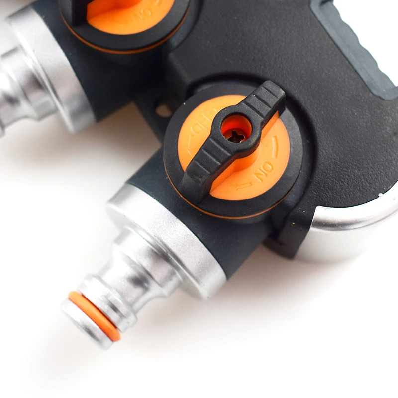 2-сторонний 4-полосный разветвитель для садового шланга разъемы воды садовые