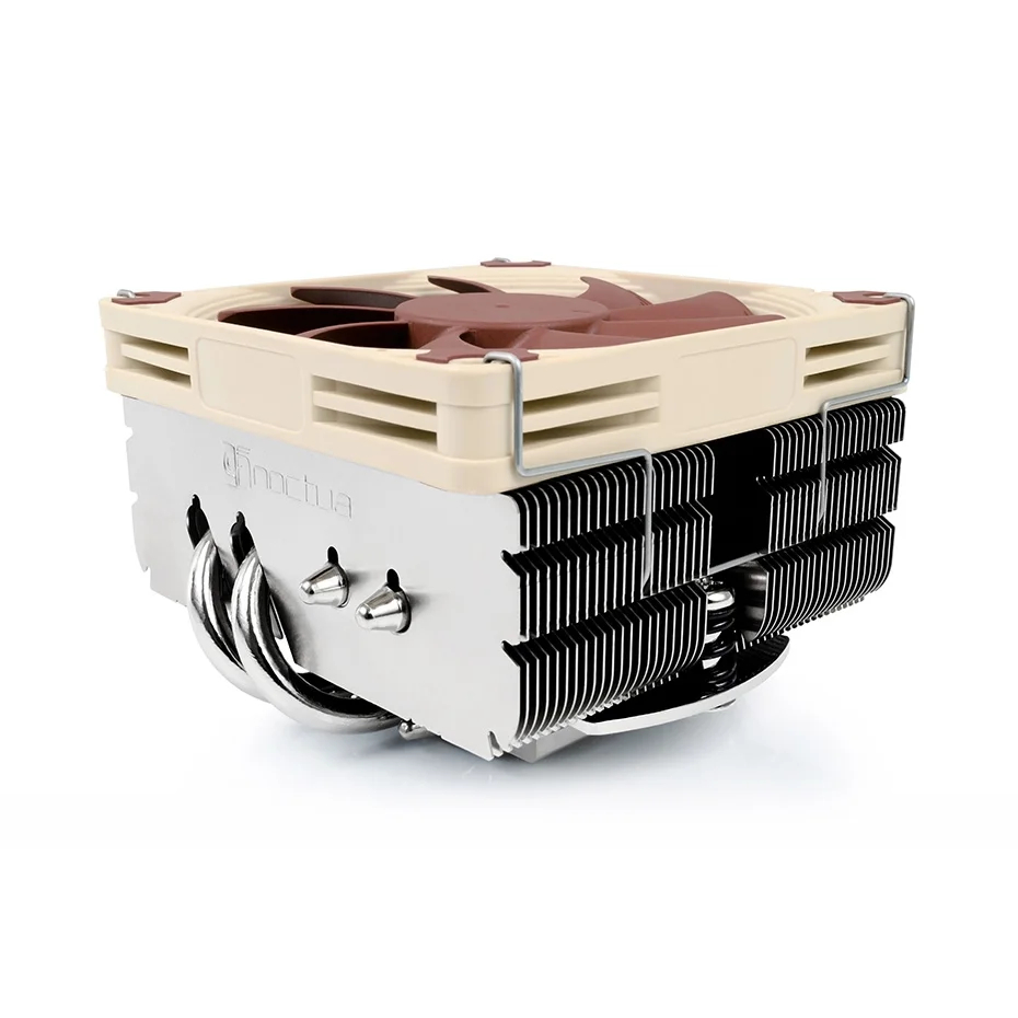 Noctua NH-L9x65 95mm ultra-thin CPU Cooler fan For HTPC mini case Low tower Premium cooling fan PWM For LGA/2011/115X/AM3/AM4
