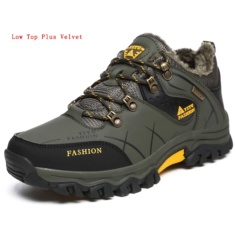 8527-Army Green HYFMWZS красовки тактические ботинки новые мужские походные ботинки дышащая Уличная обувь Мужская Нескользящая походная обувь мужская горная обувь - Цвет: 8527-Army Green