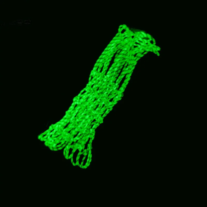 

Glowing Light Shooting Training Green Luminous Basketball Net Backboard Rim Ball Mesh Nylon Standard Basketball Hoop Net