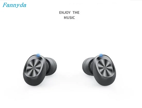 Одна пара мини беспроводного bluetooth (голубой зуб) наушника цифровой blueooth наушники