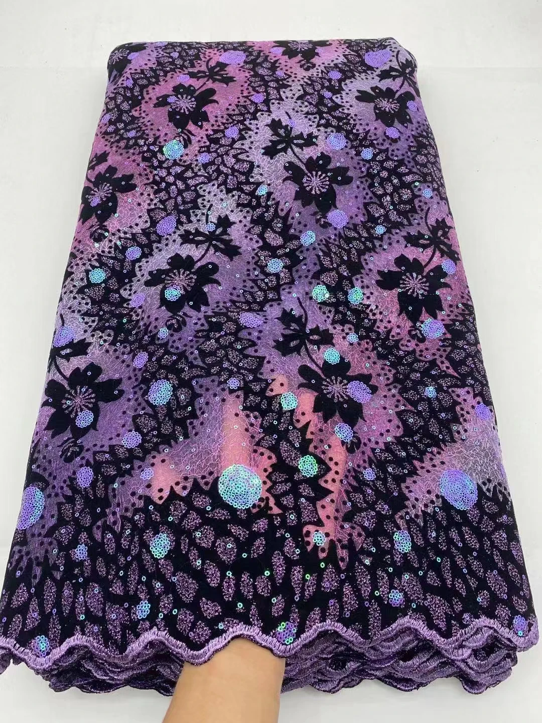 

Новейшая Высококачественная классическая элегантная ткань из органзы с вышивкой, новейшая Тюлевая кружевная ткань для свадебного платья ...