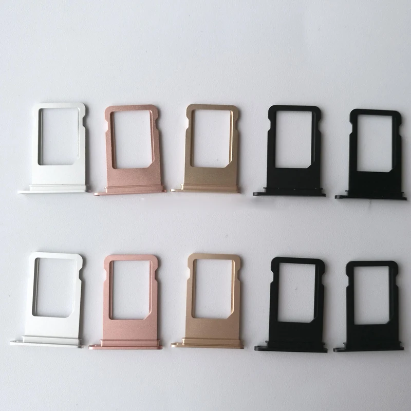 ABAY для Iphone7 Nano держатель sim карты лоток Слот iPhone 7 7plus 8 X Замена адаптер Аксессуары