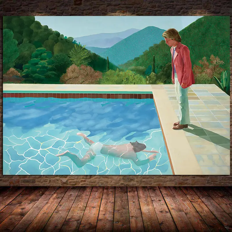 Хокни большой всплеск картина