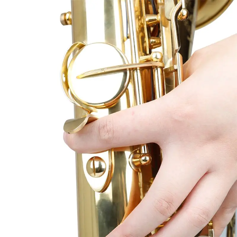 

Finger Cushion Saxophone Thumb Hook Rest Support for Alto/Soprano/Tenor Saxophone Parts