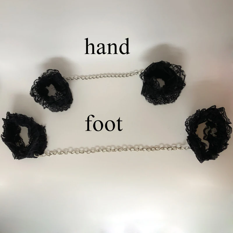 Кружевные наручники ножные браслеты эротические игрушки БДСМ бондаж женское
