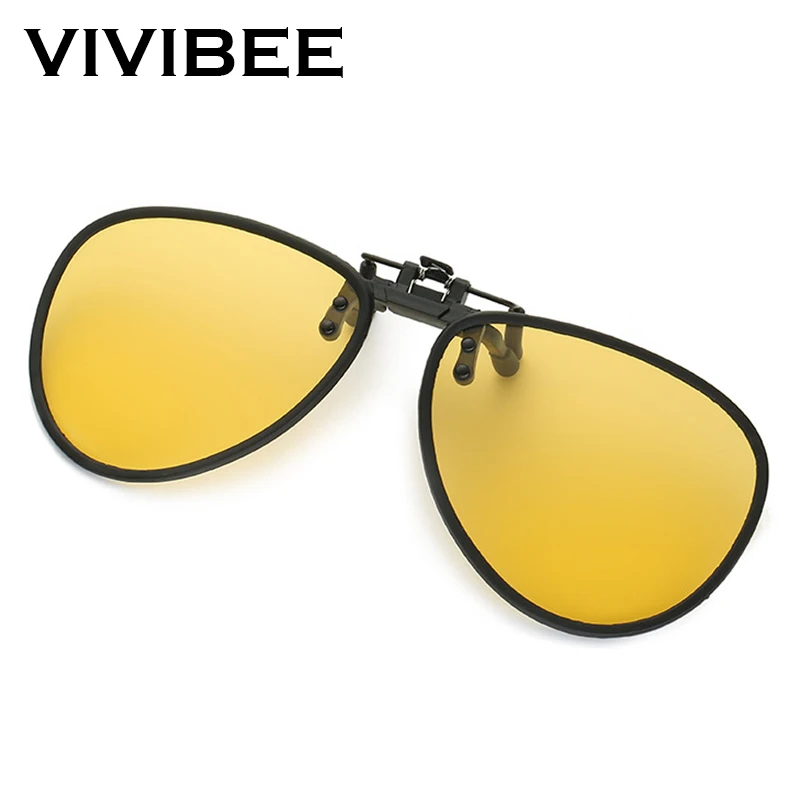 2020 клип на флип-ап ночного видения солнцезащитные очки унисекс вождения пилот