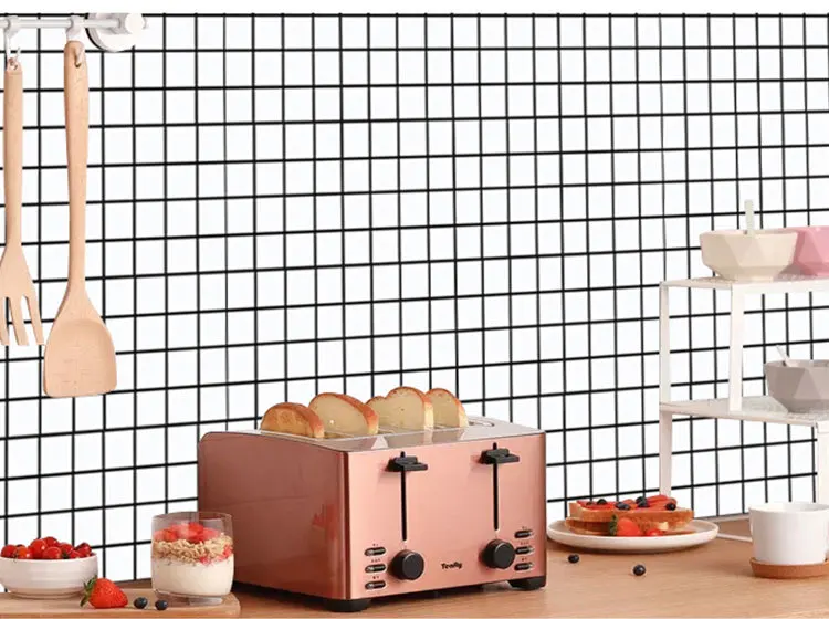 

Kitchen Anti-oil Stickers Imitation Brick Tile Wall Sticker Self Adhesive Wallpaper Decals for Furniture Bathroom Waterproof
