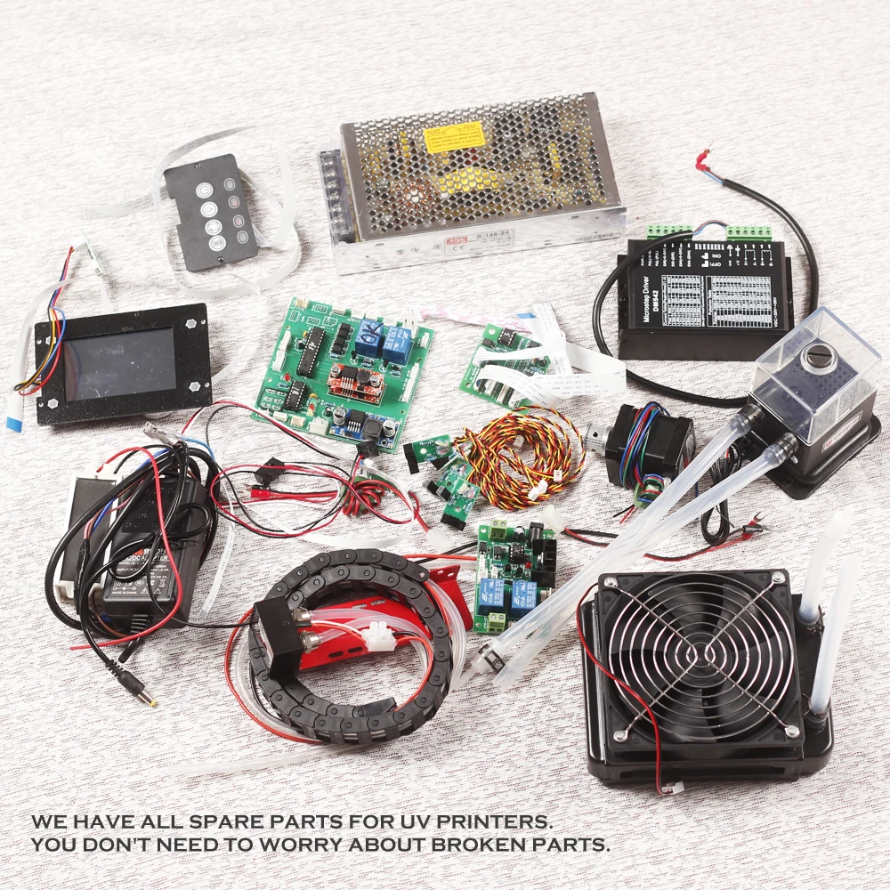 Автоматический УФ светодиодный принтер A3 с держателем для бутылки чехла