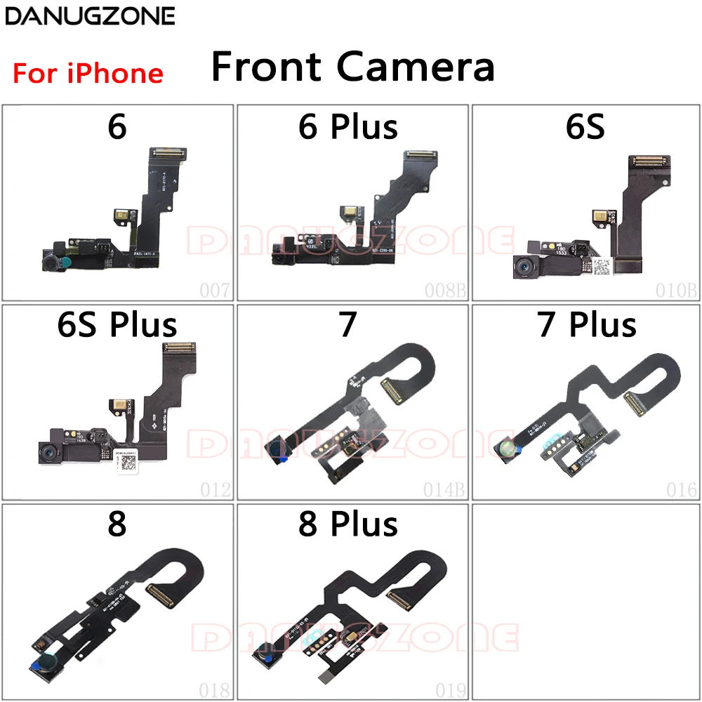 Фронтальная камера маленькая гибкий кабель для iPhone 6 6S 7 8 Plus 6Plus 6splus|Шлейфы