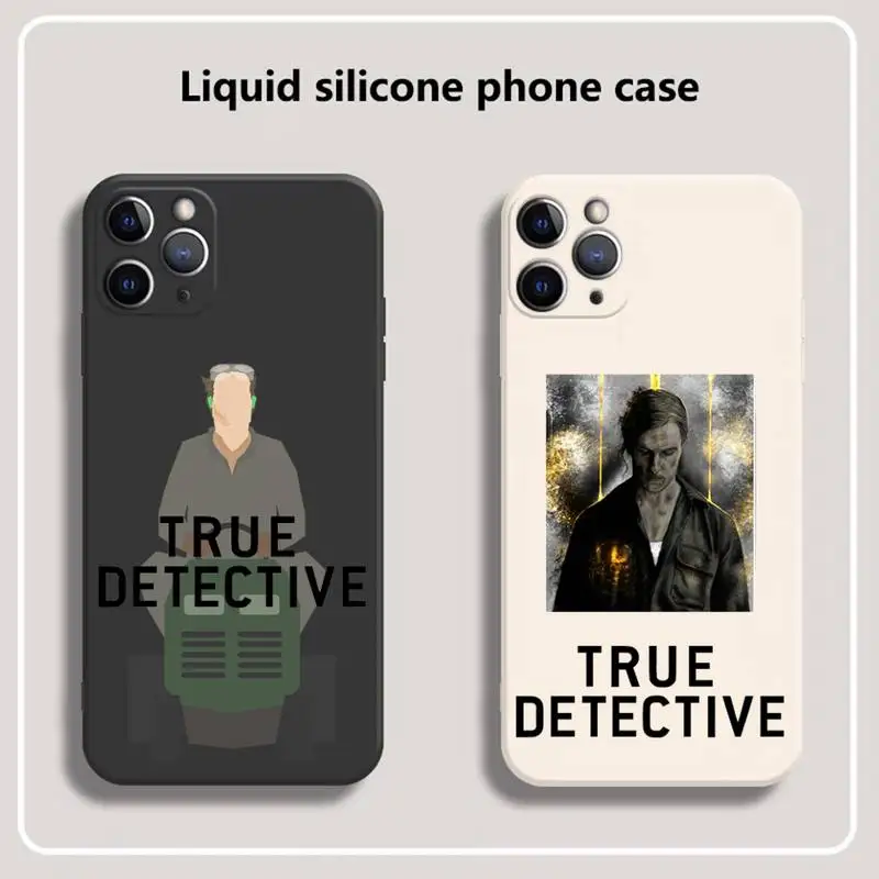 

HBO True Detective Phone Case for iPhone 13 12 11 mini pro XS MAX XR 8 7 6 6S Plus X 5S SE 2020