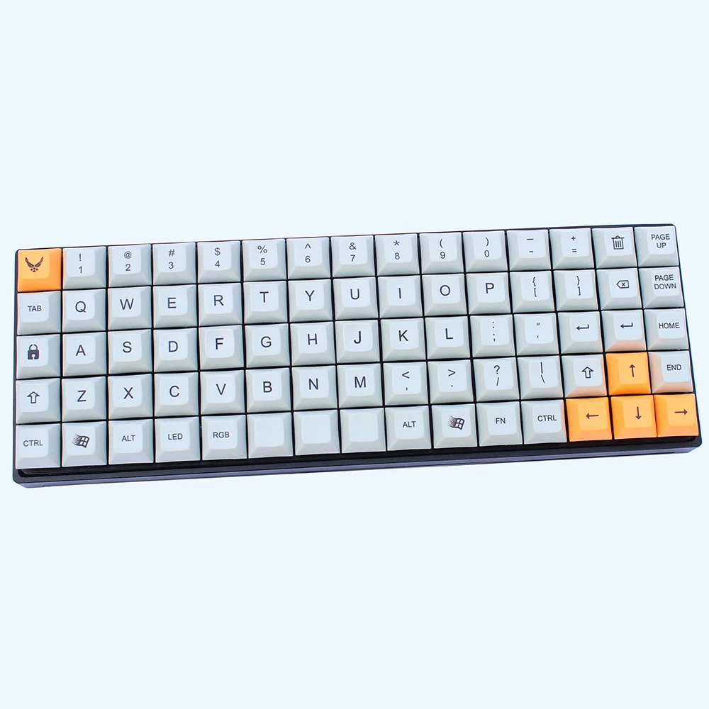 Механическая клавиатура RGB75 Ortholinear подключение Type C программируемые