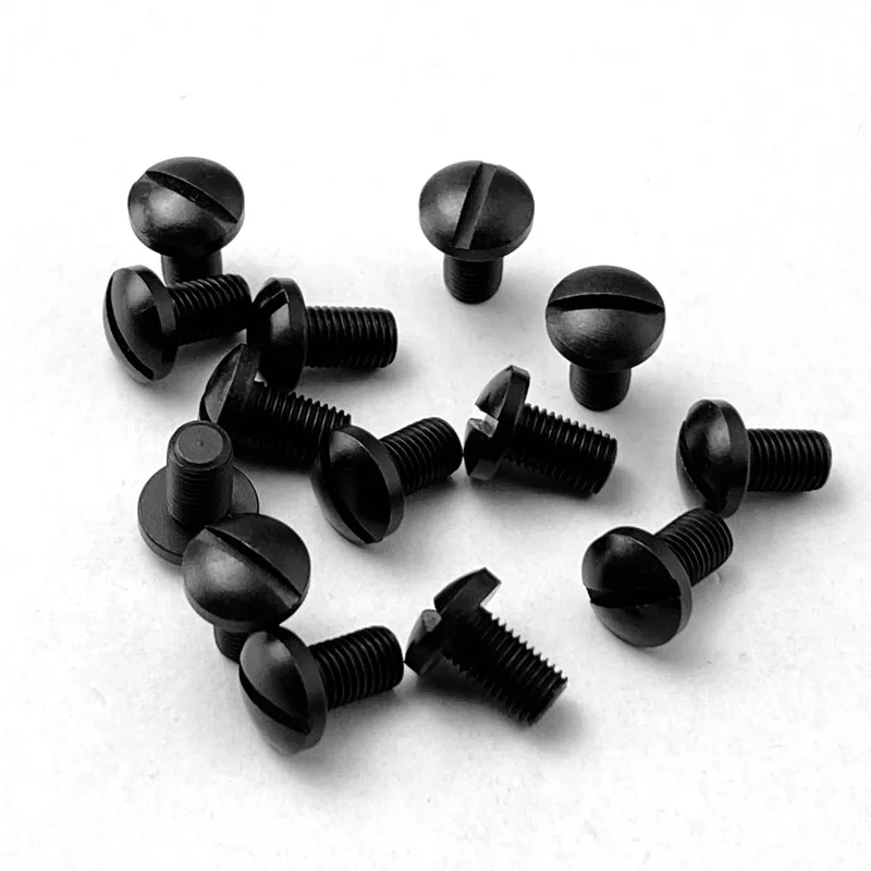 

4 Pieces Customized 1911 Grips Screws Stainless Steel CNC T8 Plum Screw 1911 Grip Nail