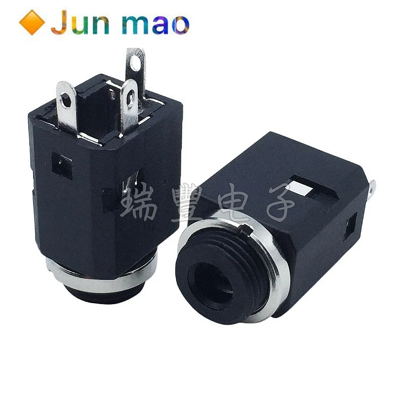 5 шт. 3 мм вертикальное гнездо 4Pin стерео муфтовый стыковочный переводник Jack с