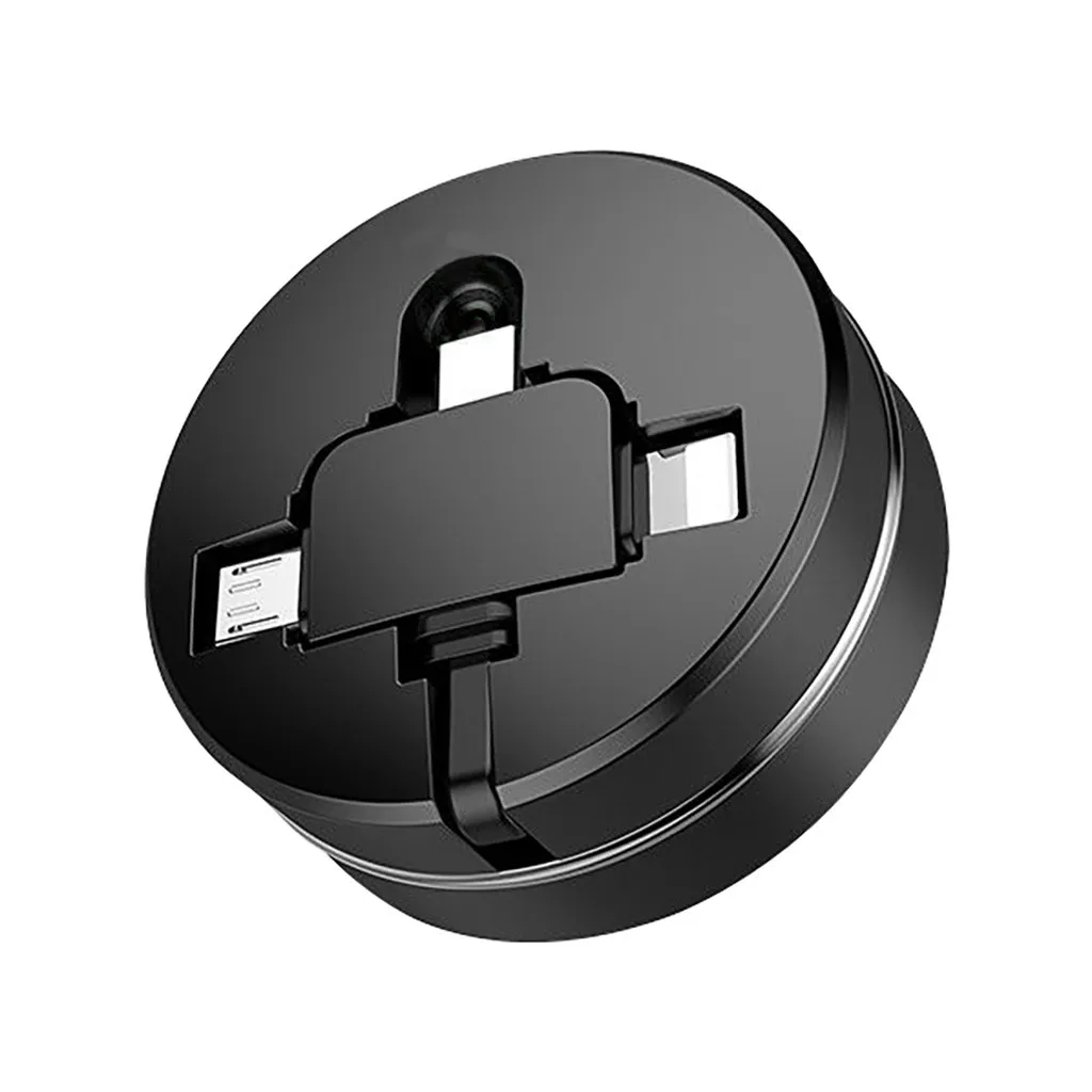 Cafele 3 в 1 Выдвижной Кабель Micro Usb для быстрой зарядки и передачи данных Iphone Xs Xr