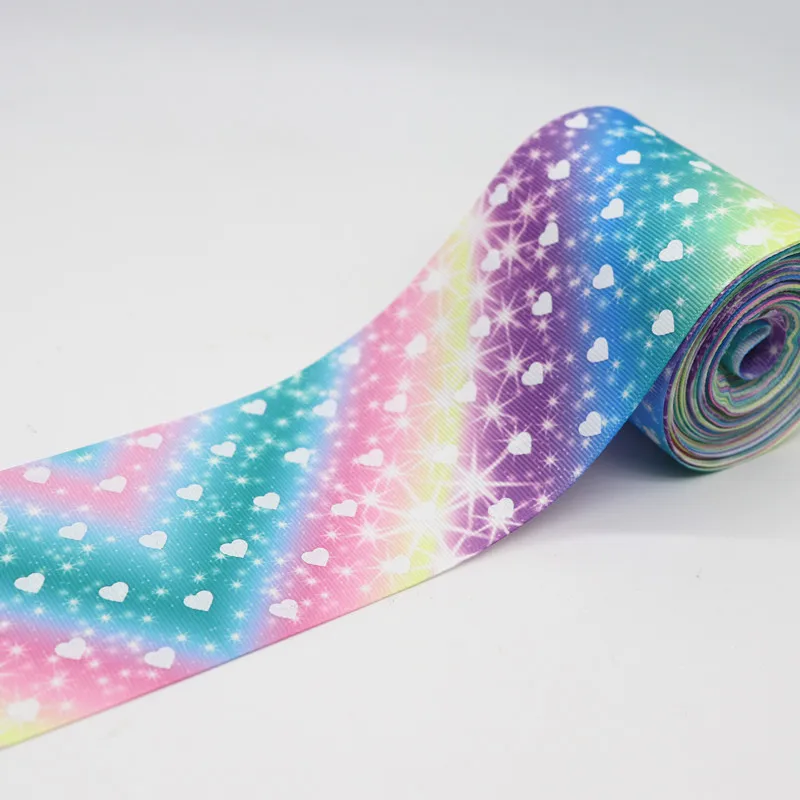 Репсовая лента для бантов волос 5 ярдов 3 дюйма 75 мм | Дом и сад