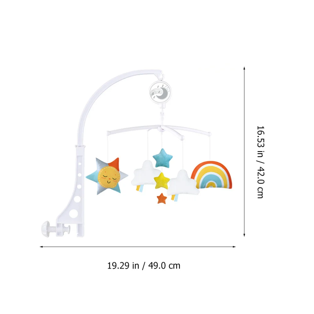 

1 PC Newborn Rattle Cartoon Rattle Bed Bell Baby Appeasing Plaything