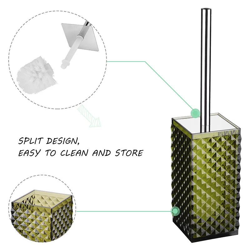 bathroom supplies bathroom set acrylic bathroom accessories cup lotion bottle toothbrush holder soap dish toilet brush household free global shipping