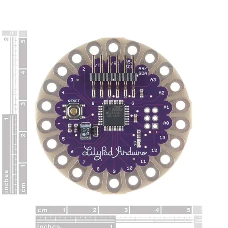 Материнская плата LilyPad 328 ATmega328P ATmega328 16M для Arduino|Аксессуары демонстрационных