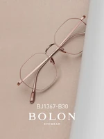 bolon optical glasses frames for men women big pure titanium prescription eyeglasses oversized titanium glasses bj1367