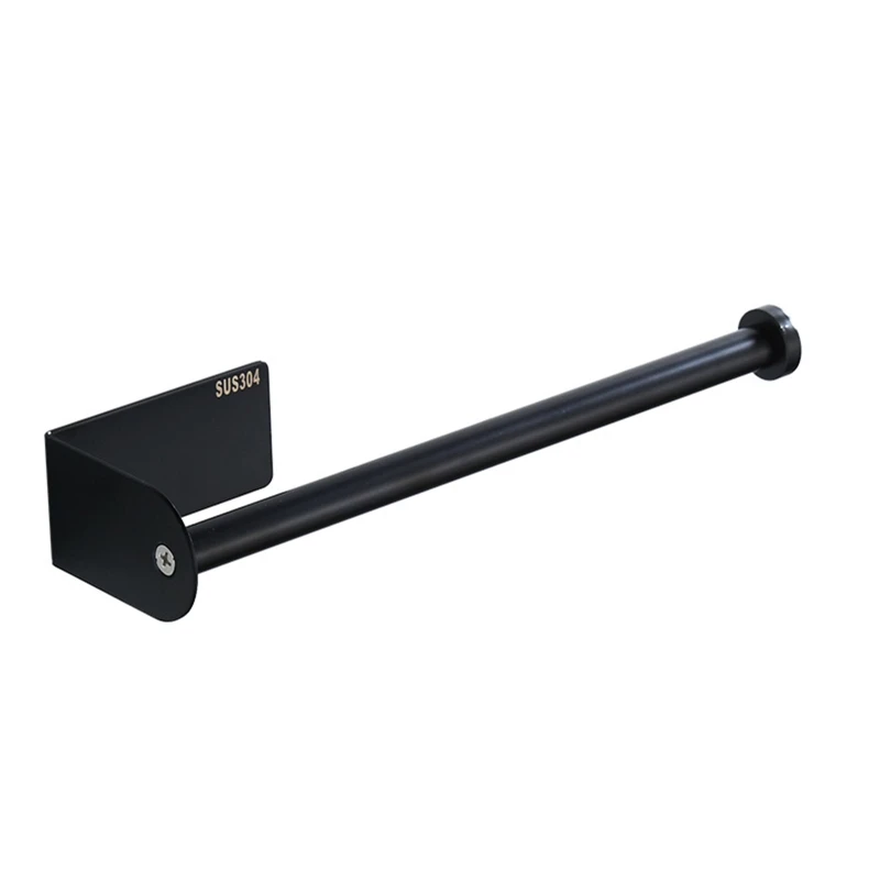 

Self Adhesive Toilet Paper Holder - Bathroom Toilet Paper Holder Stand no Drilling Stainless Steel Brushed X37B