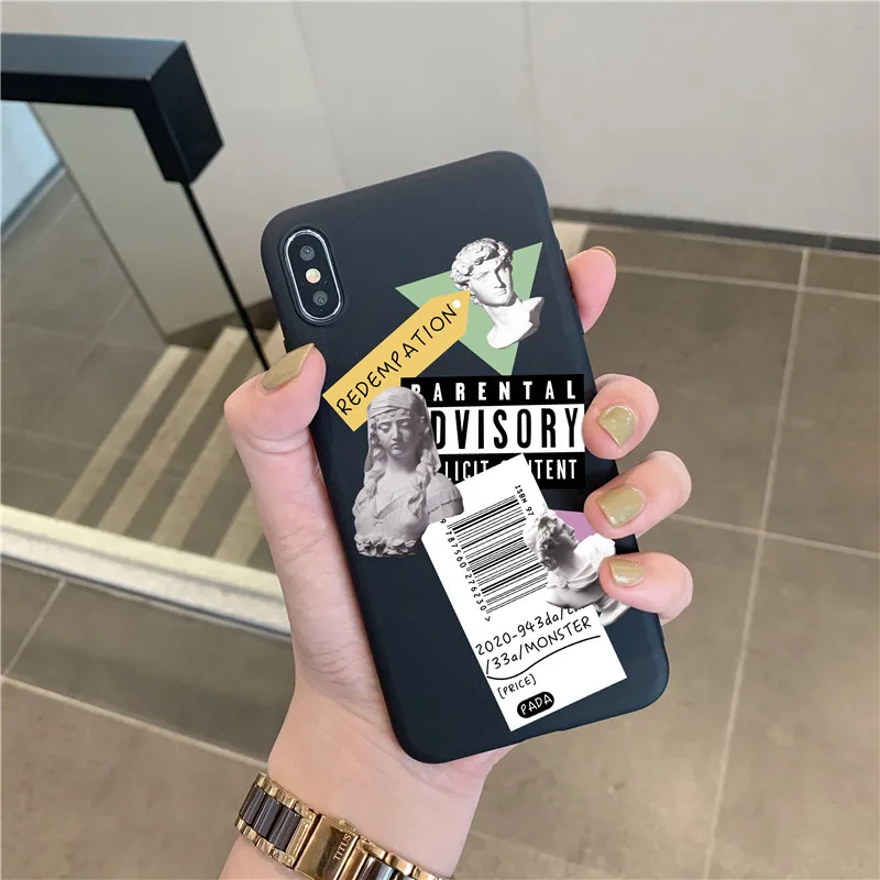 Роскошный чехол для телефона с надписью iphone 11 Pro Max 7 8 6s plus задняя крышка X XR XS