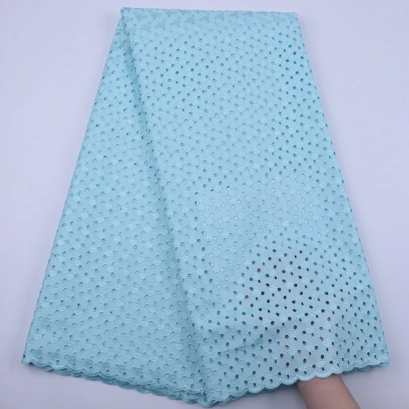 Швейцарская вуаль кружева мягкая африканская вышивка 100% хлопок кружевная ткань