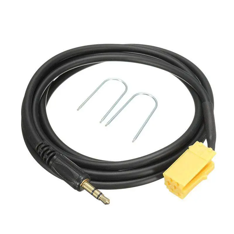 

Car 3.5MM Jack to ISO 6Pin Connector Aux Cable for Fiat Grande Punto New